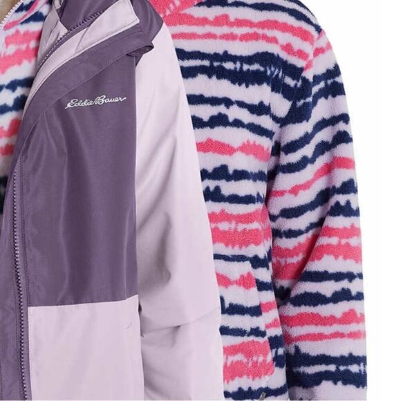Eddie Bauer Girl's Jacket Paradise Lilac Size Medium NWT - Picture 7 of 9